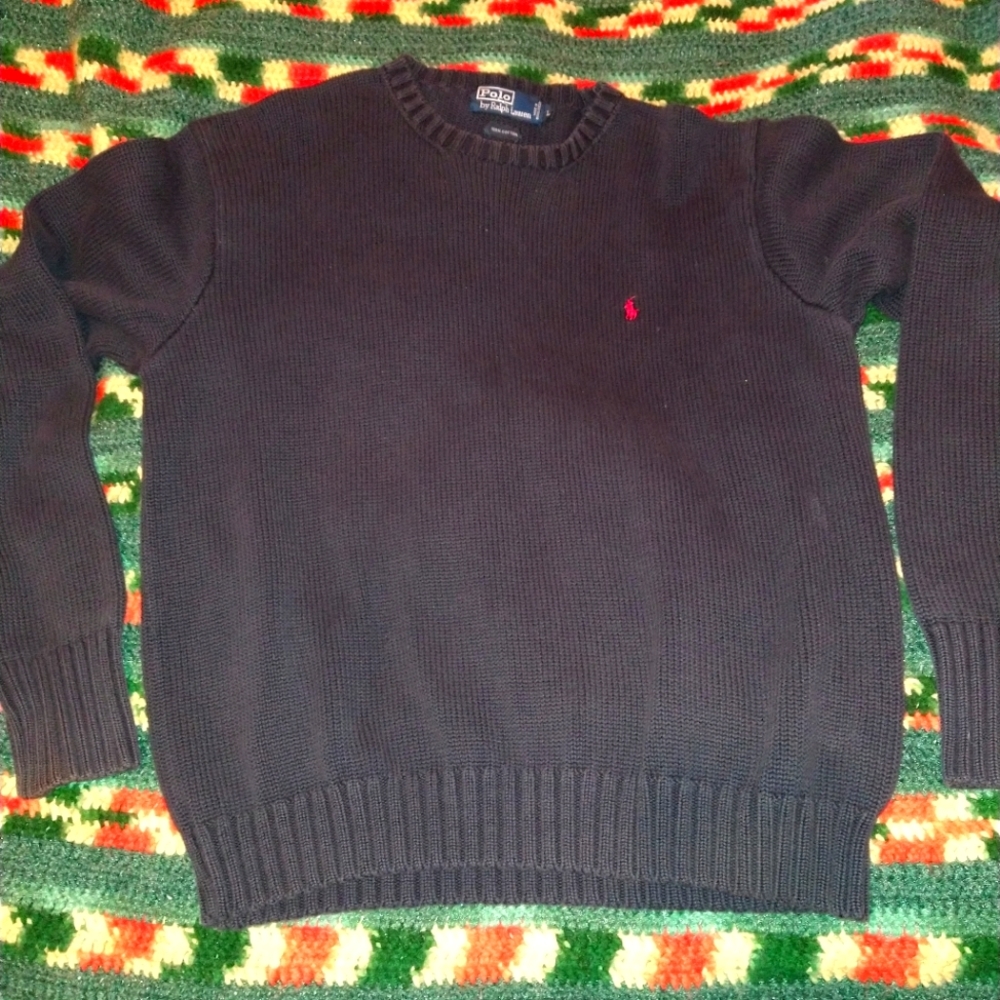 Navy  Ralph Lauren Polo Sweater